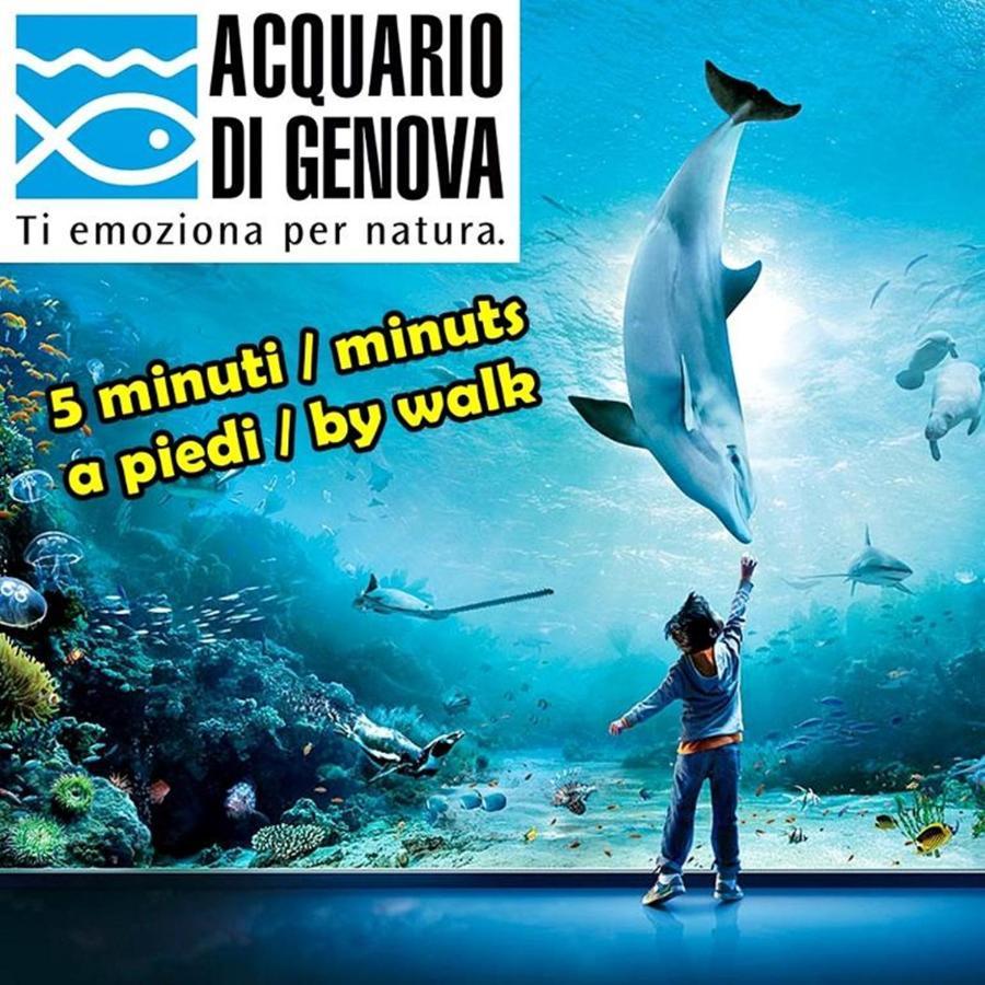Casa Boccanegra "Aquarium" - Free Public Parking 5 Min By Car ジェノヴァ エクステリア 写真
